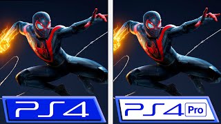 Spider Man Miles Morales Ps4 Vs Ps4 Pro 4k Graphics Fps Comparison Youtube Spider Man Miles Morales Ps4 Vs Ps4 Pro 4k Graphics Fps Comparison Youtube