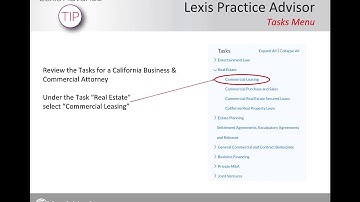 Lexis Practice Advisor