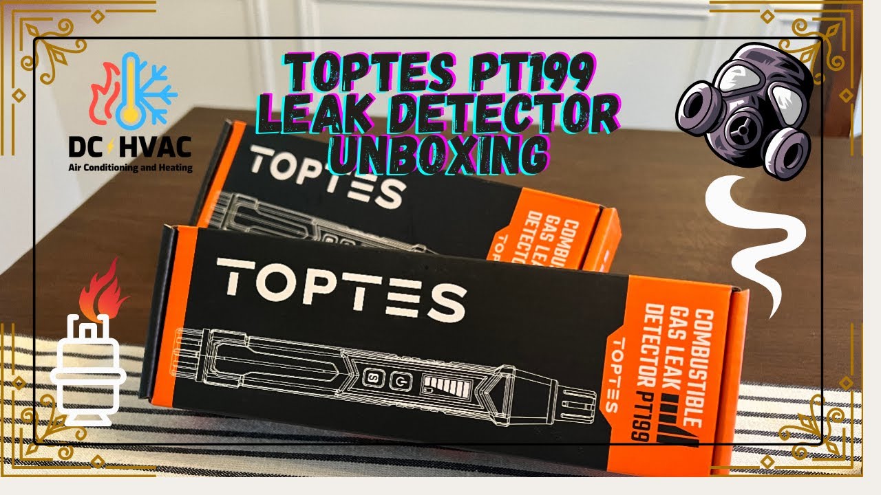 Combustible Gas Leak Detector Unboxing and Testing! TOPTES PT199 Electronic Gas Leak Detector