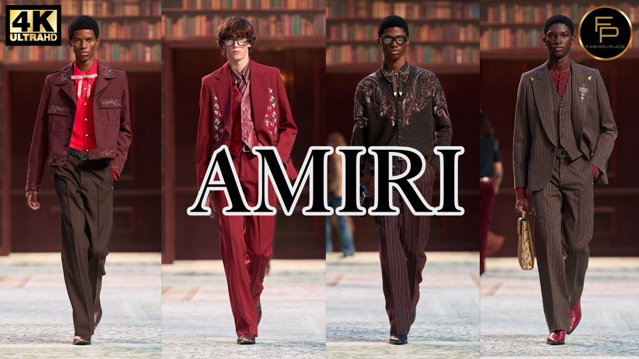 AMIRI Menswear | Fall Winter 2026/2027 | Paris Fashion Week