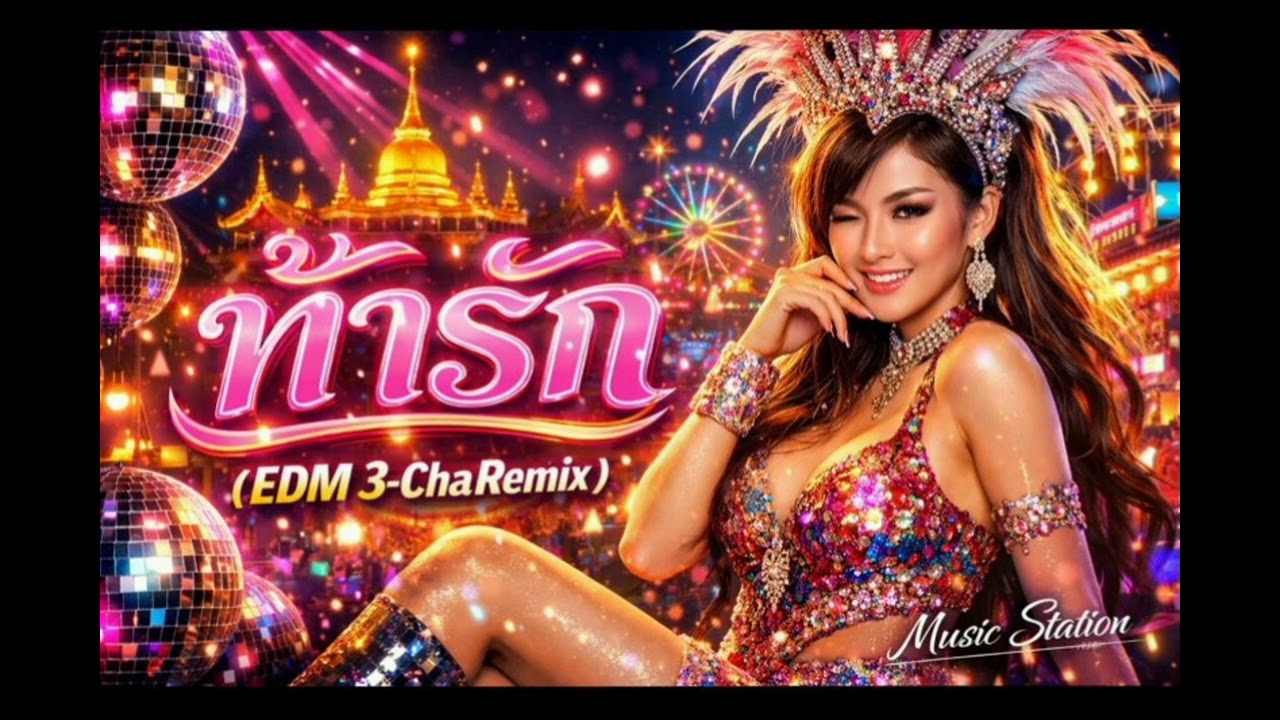 ท้ารัก (EDM 3-Cha Remix 2026) - Music Station บันเทิงอย่างเดียว [OFFICIAL AUDIO