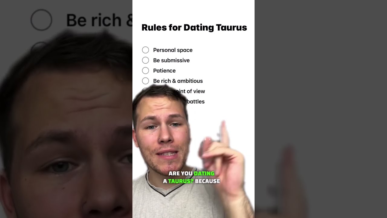 Rules For Dating A Taurus Shorts