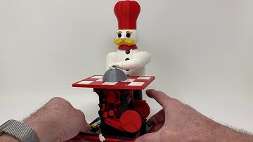 The "Magic Chef", a 3D Printed Automaton.