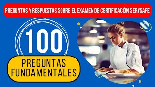 Examen de Certificación de ServSafe Manager (100 Preguntas Fundamentales)