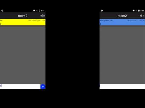Android App with Firebase - ChatRoomNotification..