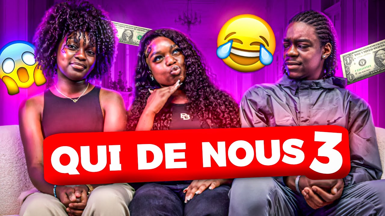 QUI DE NOUS 3 ? (avec mon frère et ma sœur)