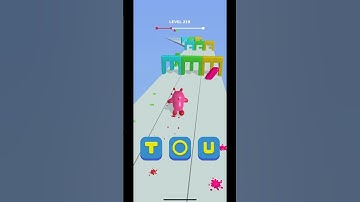 Blob runner 3D gameplay #games #gameplay