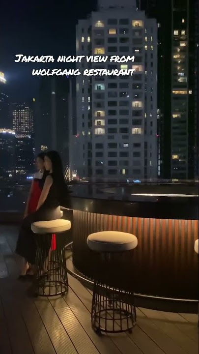 Wolfgang restaurant jakarta, awesome night view jakarta. Suasana malam #steakhouse #cityview