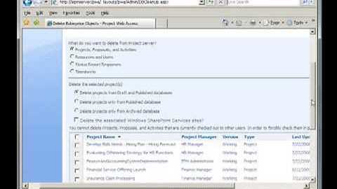 Part 2: Using Project Professional Templates in Project Se