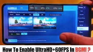 Bgmi Me Ultra-HD Graphics Enable Kaise Kare ? || How To Enable Ultra-HD Graphics In Any Smartphone ? screenshot 5