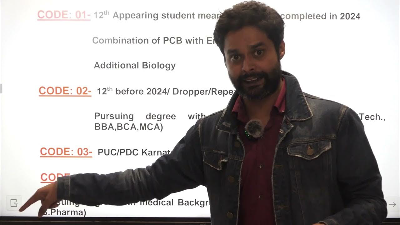 NEET में कौनसा CODE भरे | ACCURATE AND COMPLETE Information | SAHILL ...