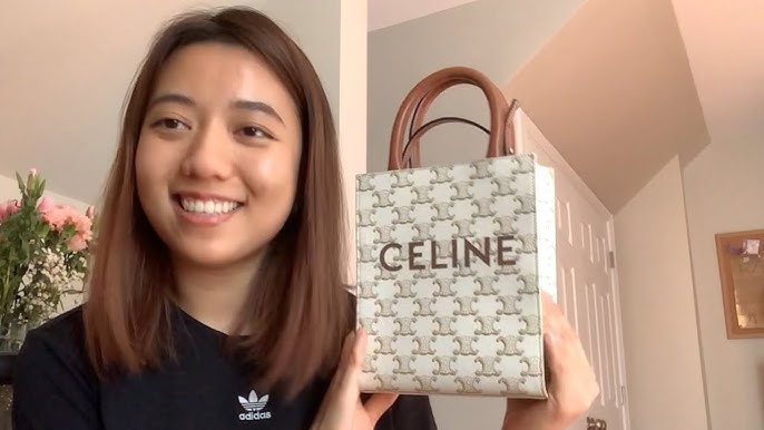 Celine Cabas Tote Review - Sizing, Wear & Tear - whatveewore