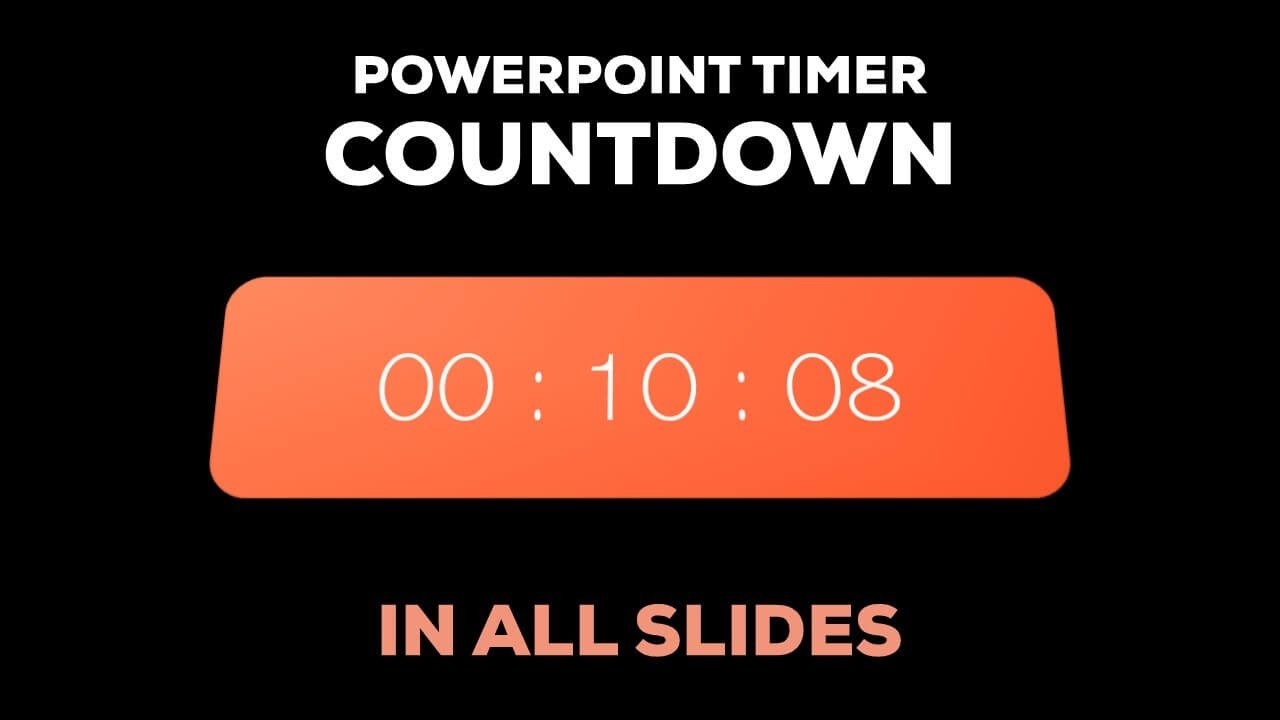 powerpoint presentation timer countdown