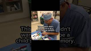 The Surgeon Who Draws Cartoons On Kids Bandages