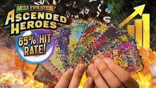 Ascended Heroes Pull Rates are BROKEN 🫨 (65% Hit Rate!!)