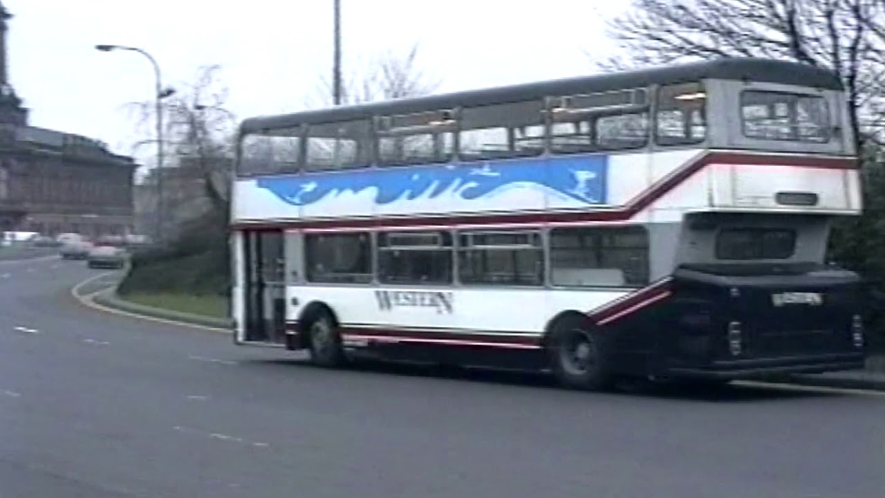 BUS SCENES FROM KILMARNOCK AYRSHIRE 1993 BY DAVE SPENCER OF PMP Pt2