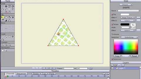 Anime Studio Debut 7 - Image texture tutorial (Eng)