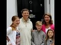 لاول مرة عائلة بيل جيتسFor the first time the Bill Gates family