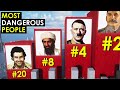 Les personnes les plus dangereuses de lhistoire