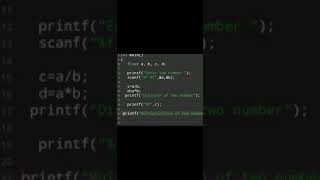 #48 | C Language Programming | Coding Exercise49 #shorts #programming #coding