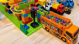 Ultimate Marble Run ASMR With Truck | Colorfull marble Relaxing &amp; Hypnotic #marblerun 