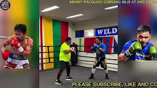 Manny Pacquiao 46 Sobrang Lakas At Mabilis Pa Din