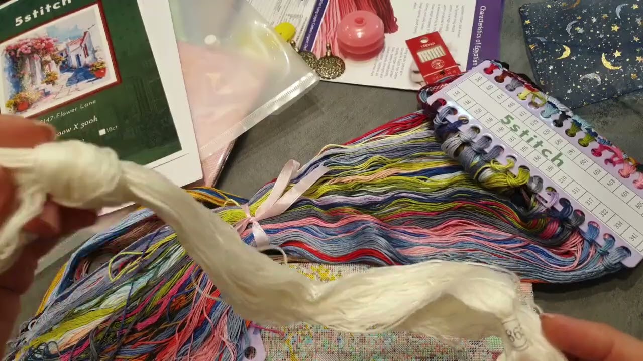 📦Unboxing# 5 Stitch# Kreuzstich🪡