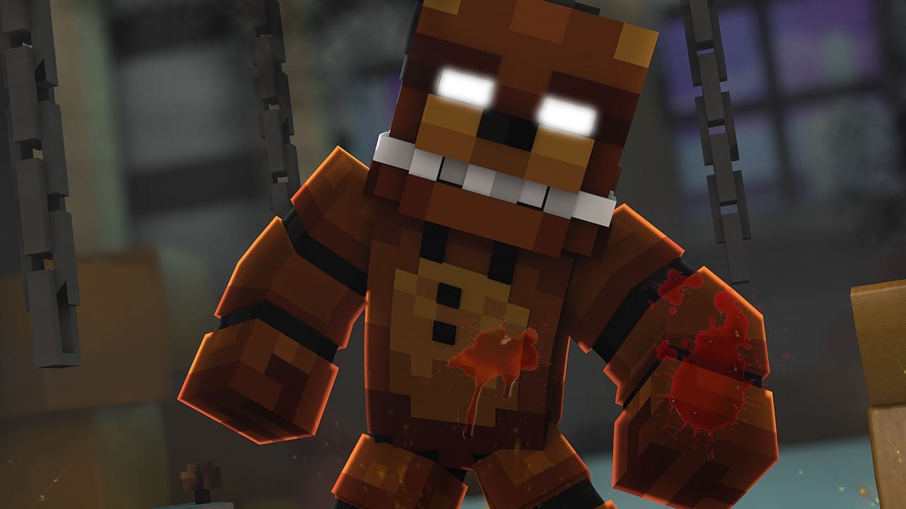 Minecraft FNAF Sister Location - FREDDY ATTACKS! (Hide n Seek)