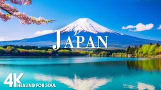 JAPAN 4K - Scenic Relaxation Film With Calming Cinematic Music - Wonderful Nature