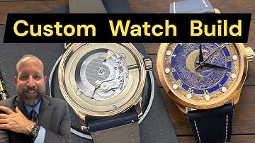 How to make your own watch - custom made dial, Swiss movement and high quality build