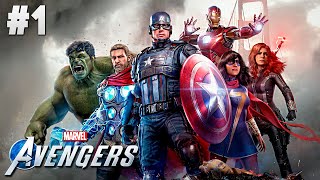 МСТИТЕЛИ #1 - ДЕНЬ МСТИТЕЛЕЙ | Прохождение Marvel&#39;s Avengers PS4 Pro