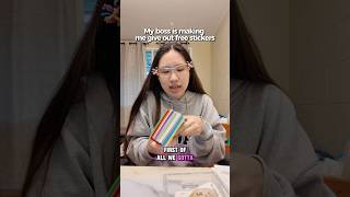 Ansna Free Sticker Giveaway During My Work Day