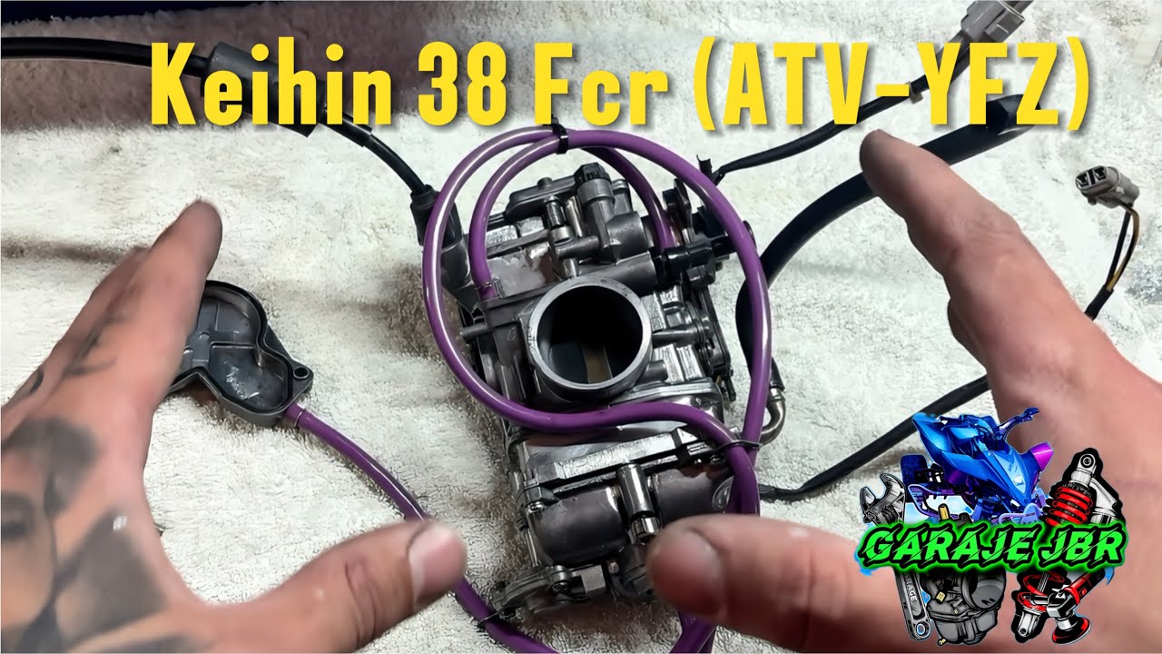 #10/ Ajuste Carburador Yamaha YFZ ( KEIHIN 38 FCR )