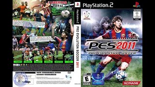 INCRÍVEL!!! PES 2011 - PRO EVOLUTION SOCCER 2011 - AETHER SX2 - PS2  (GAMEPLAY) 