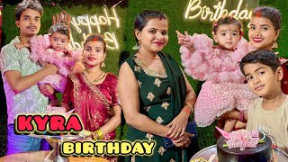 Kyra Ka Birthday Party celebration😍!kiran￼ singh vlog!