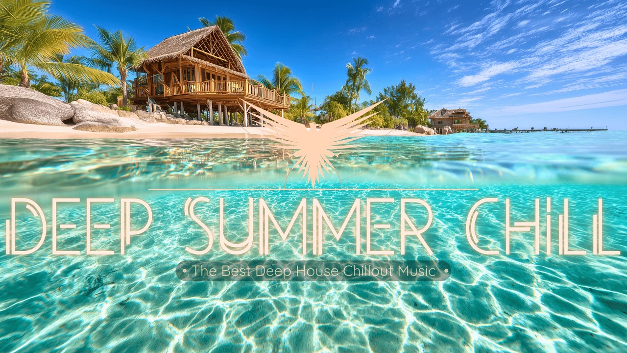 Deep Summer Chill • Relaxing Tropical House Mix • Tranquil Chillout Beach Lounge Vibes