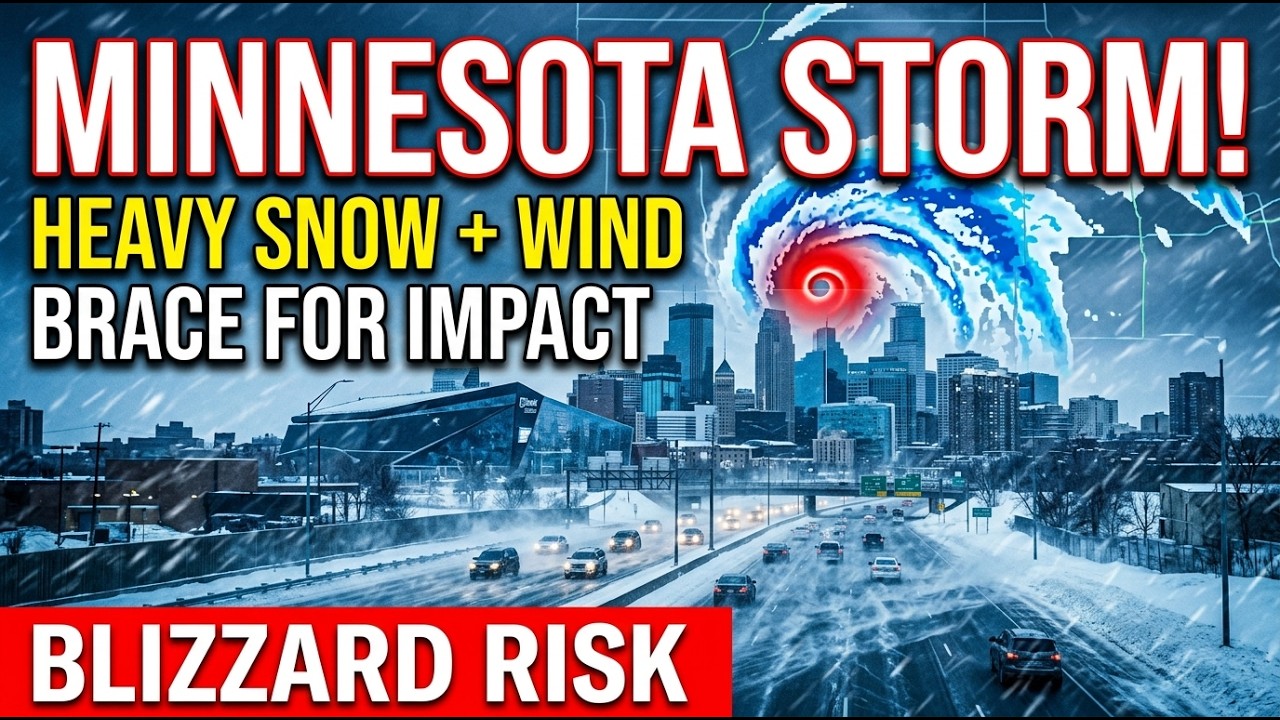 Minnesota Winter Storm Alert Brace for Impact! - YouTube