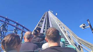 Iron Gwazi Hybrid Roller Coaster Ride Pov Busch Gardens Tampa