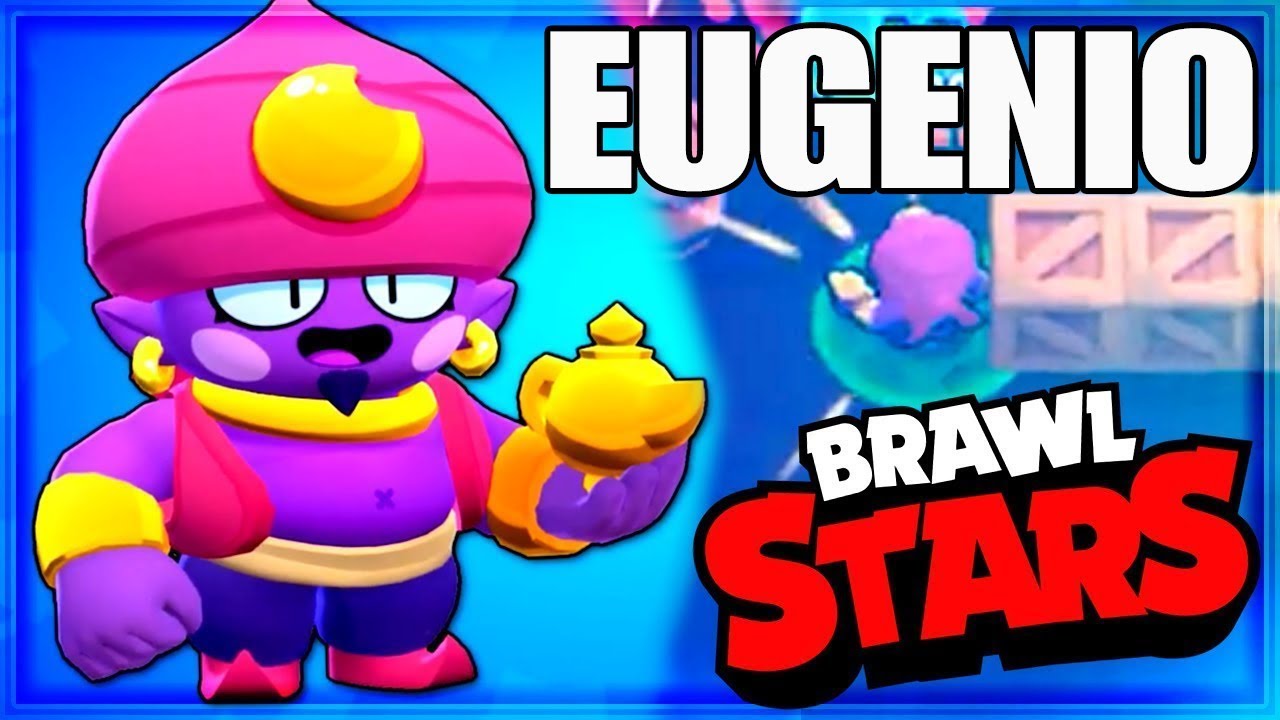 Nuovo Brawler Eugenio Youtube - brawl star eugenio non ce