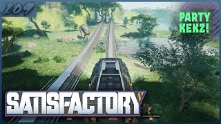 Satisfactory 1.0 #109 [Deutsch] | Gut das wir ne Zugstrecke haben...