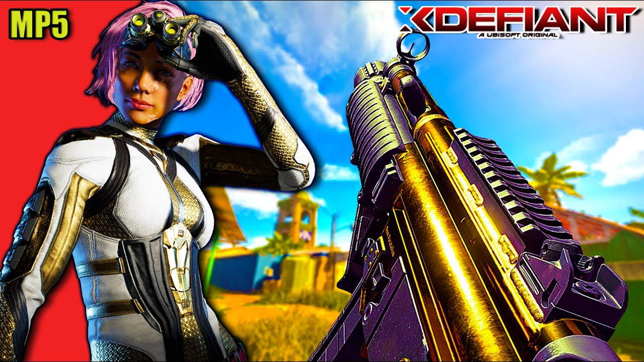 😧INSANE MP5 Movement in XDEFIANT - MP5 XDEFIANT GAMEPLAY