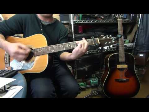 KAZU【恋はさりげなく】 ARIA AW600 弾き語り オフコース