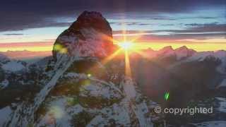 The Alps - Realm Of The Den Eagle. Footage At Framepool.