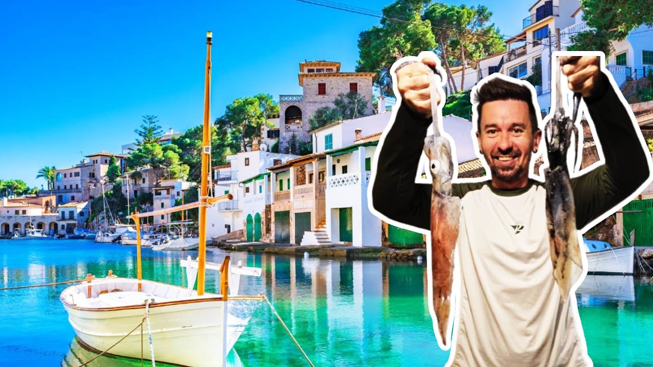 Jak złowić kałamarnicę na Majorce. Eging w porcie Portopetro.