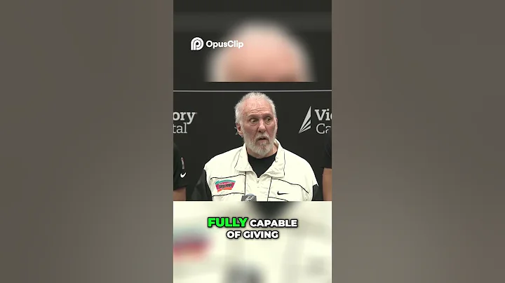 Gregg Popovich Speaks For The First Time Since His Stroke, Tim Duncan and Manu Ginobili By His Side