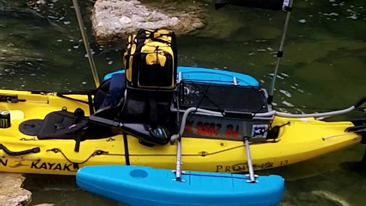 ultimate trolling motor kayak 2 - youtube