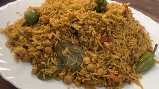 Chana pulao