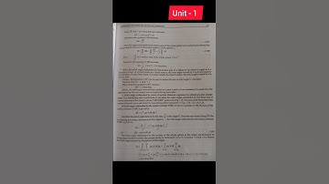 Solid Angle || Mechanics || Unit - 1st || P.U.Chd || P.C.B.M.K.