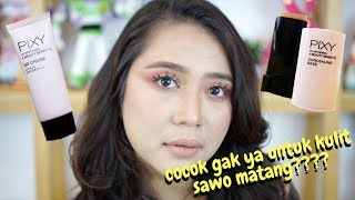 PIXY CONCEALING BASE - 02 SAND BEIGE REVIEW || FOUNDATION UNTUK KULIT SAWO MATANG