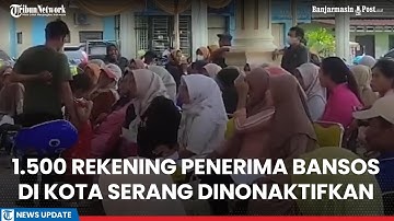 Terindikasi Judol, Kemensos Nonaktifkan 1.500 Rekening Penerima Bansos di Kota Serang